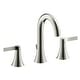 preview thumbnail 14 of 15, Fontaine Varenne 8 in. Widespread Modern Bathroom Faucet Silver