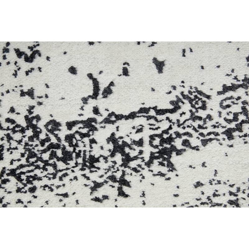 Grand Bazaar Eshwar Hand Woven Abstract Modern Area Rug
