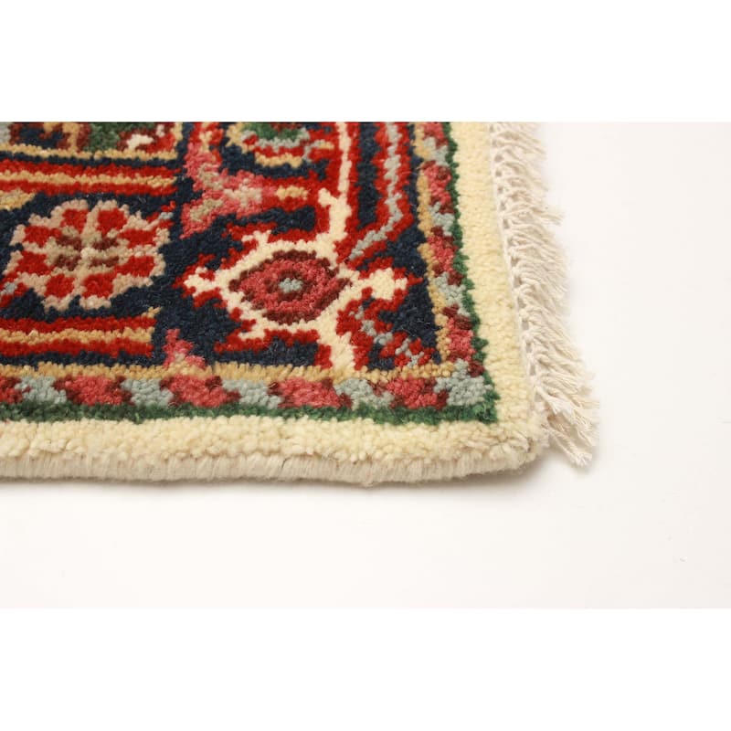 ECARPETGALLERY Hand-knotted Serapi Heritage Cream Wool Rug - 2'7 x 17'9