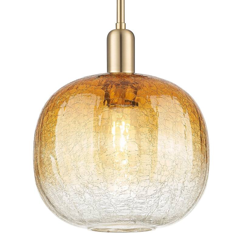 Innovations Lighting 716-1S-G481-10AM Brookhaven Sphere 10" Wide Mini - Champagne Bronze