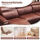 preview thumbnail 16 of 16, Power Recliner 6-Piece Sectional Sofa with Storage Console