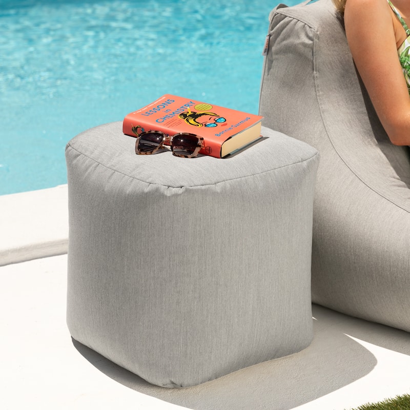 Jaxx Bean Bags Luckie Indoor/Outdoor Patio Ottoman