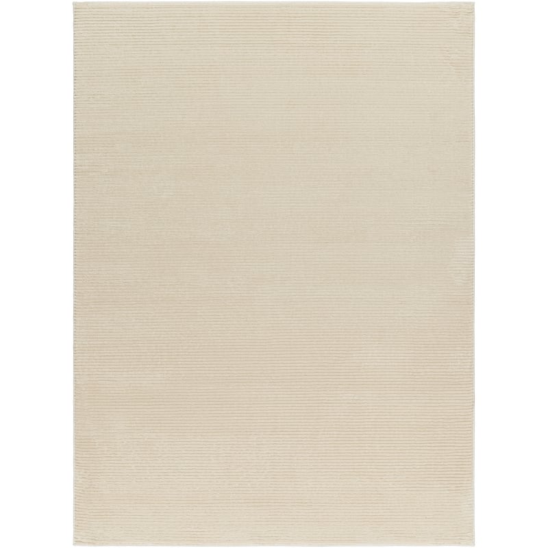 Livabliss Alder Machine Washable Solid Stripe Area Rug