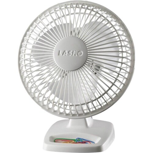 Lasko 6 Inch Personal Fan Lasko 2002-W Personal Fan - 152mm Diameter -  White - Bed Bath u0026 Beyond - 15085196