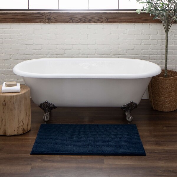 Mohawk Home Homespun Polyester Memory Foam Bath Rug, Plush Pile