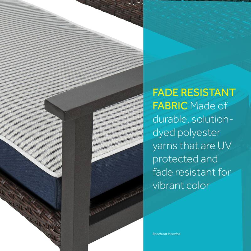 Outdoor/ Indoor Bench Cushion for Patio Furniture