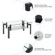 preview thumbnail 6 of 7, Full Metal & MDF Loft Bed with Desk & Shelf