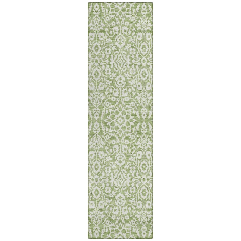Machine Washable Indoor/ Outdoor Chantille Traditional Farmhouse Rug