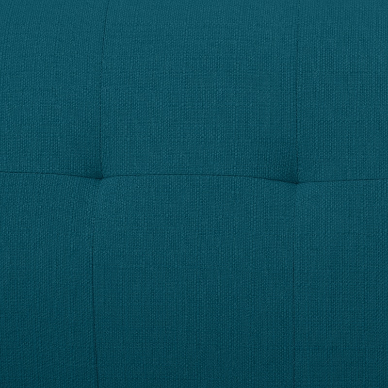 Antique Blue Green Polyester Sofa with Mid - Century Design
