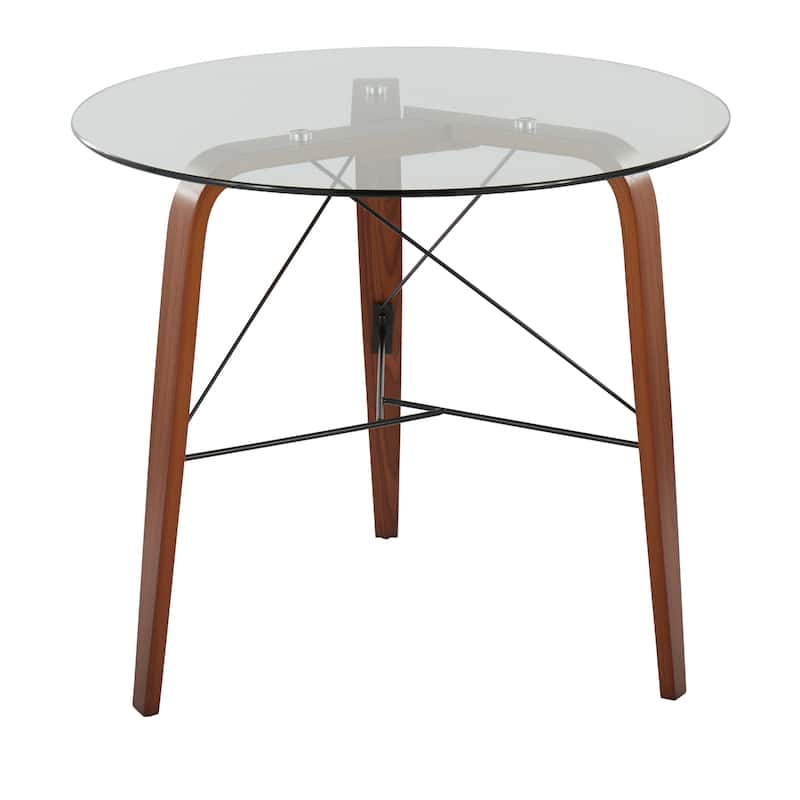 Carson Carrington Culnady Mid-Century Modern Round Dinette Table