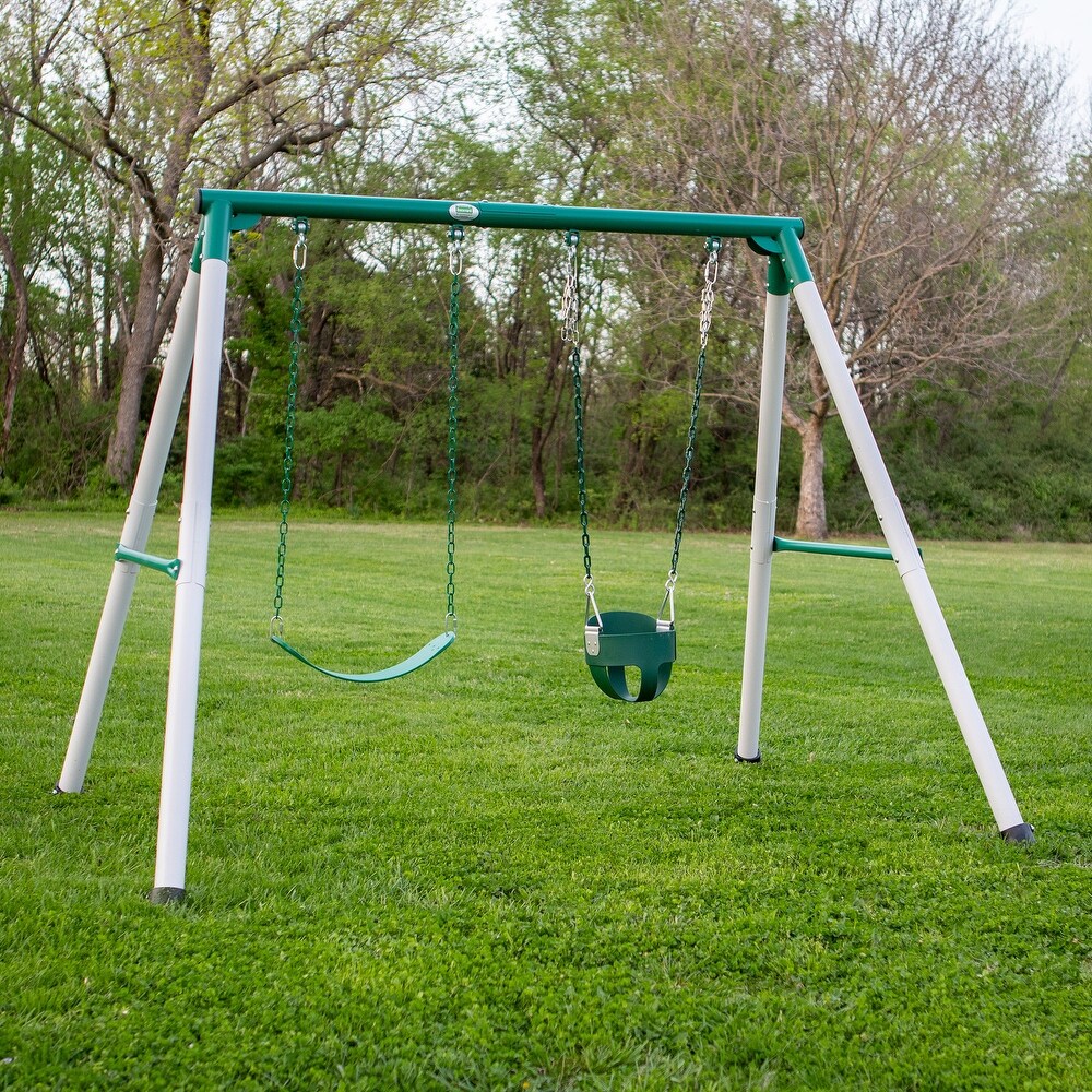 children's metal swing sets