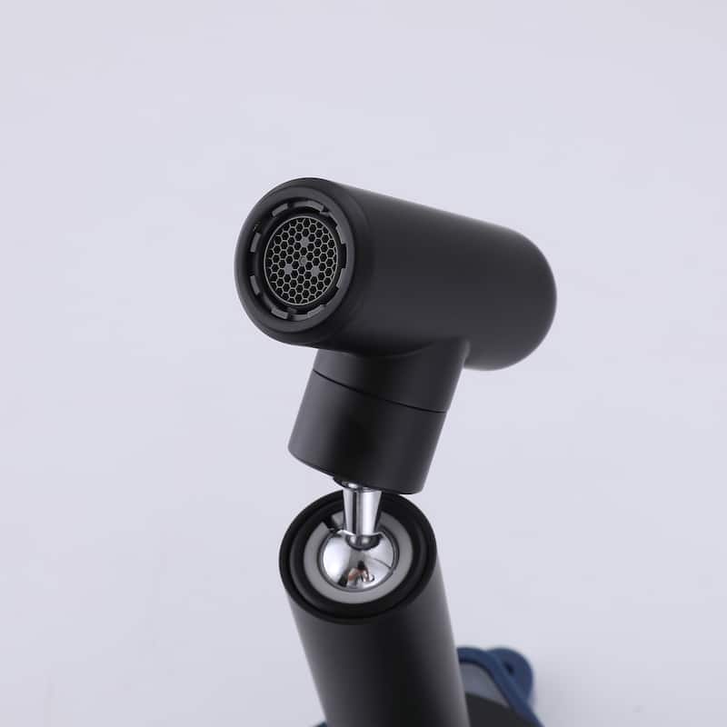 Solid Brass Wall Mounted 360° rotation Single-Handle Bathroom Faucet