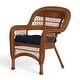preview thumbnail 45 of 45, Portside Southwest Amber Outdoor Wicker Dining Set (7-Piece)