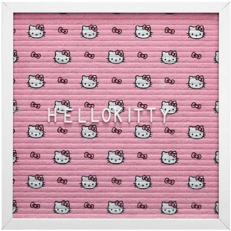 Sanrio Hello Kitty Letter Board Sign Custom Message Display Board Decor