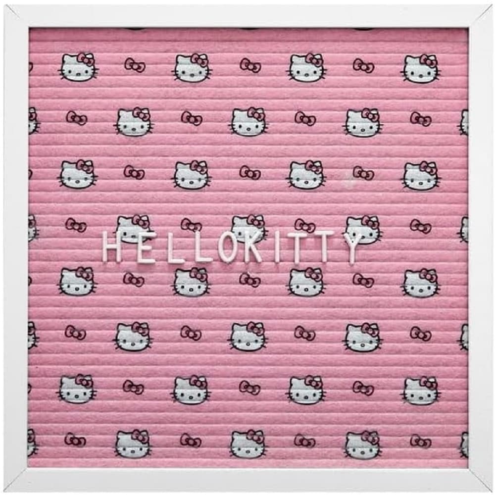 Sanrio Hello Kitty Letter Board Sign Custom Message Display Board Decor