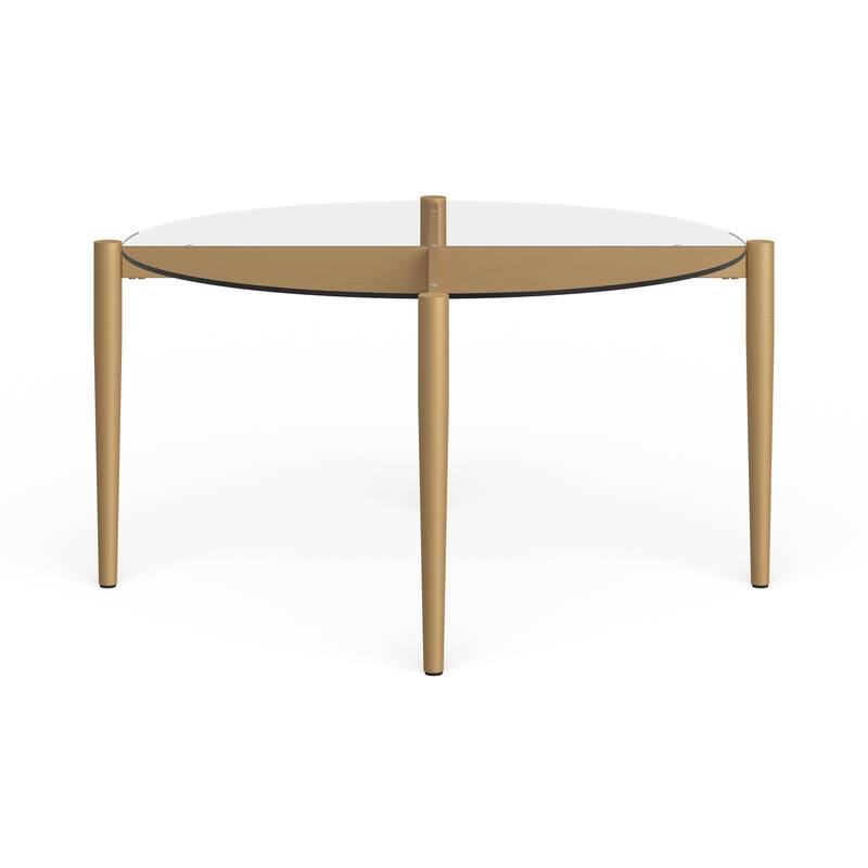 Kadmos Mid-Century Glam Coffee Table