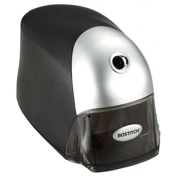 Bostitch QuietSharp Executive Electric Pencil Sharpener, Black. Opens flyout.