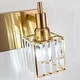 preview thumbnail 102 of 182, 2/3/4-Light Modern Bathroom Crystal Vanity Light Wall Sconces
