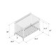 preview thumbnail 13 of 12, Raven 3-in-1 Metal Convertible Crib-Gray
