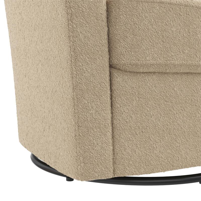 Little Seeds Gentle Swivel Curved Nursery Chair
