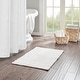 preview thumbnail 102 of 103, Bathroom Non-Slip Rug Absorbent Rug Toilet Floor Rug Soft Home Carpet White - 1'6'' x 2'5'' - Rectangle