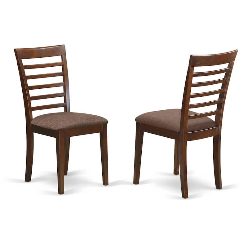 Victorian Dining Room Set 5pc Table & 4 Chairs - 60-78" Rectangular with Butterfly Leaf