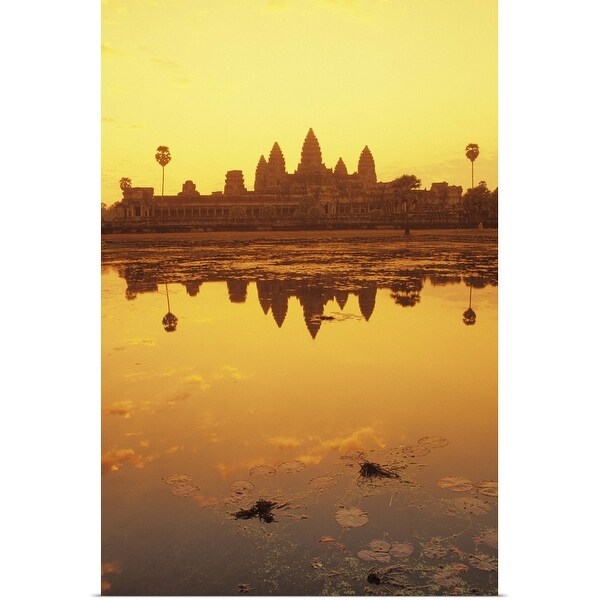"Angkor Wat Temple at Sunrise, Cambodia" Poster Print
