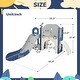 preview thumbnail 29 of 32, Kids Slide Playset Structure 7 in 1,Freestanding Spaceship Set w/Slide