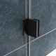 preview thumbnail 19 of 35, FELYL 34" W x 58" H Hinged Frameless Tub Door with Heat Soaking Process and Protective Coating Clear Glass