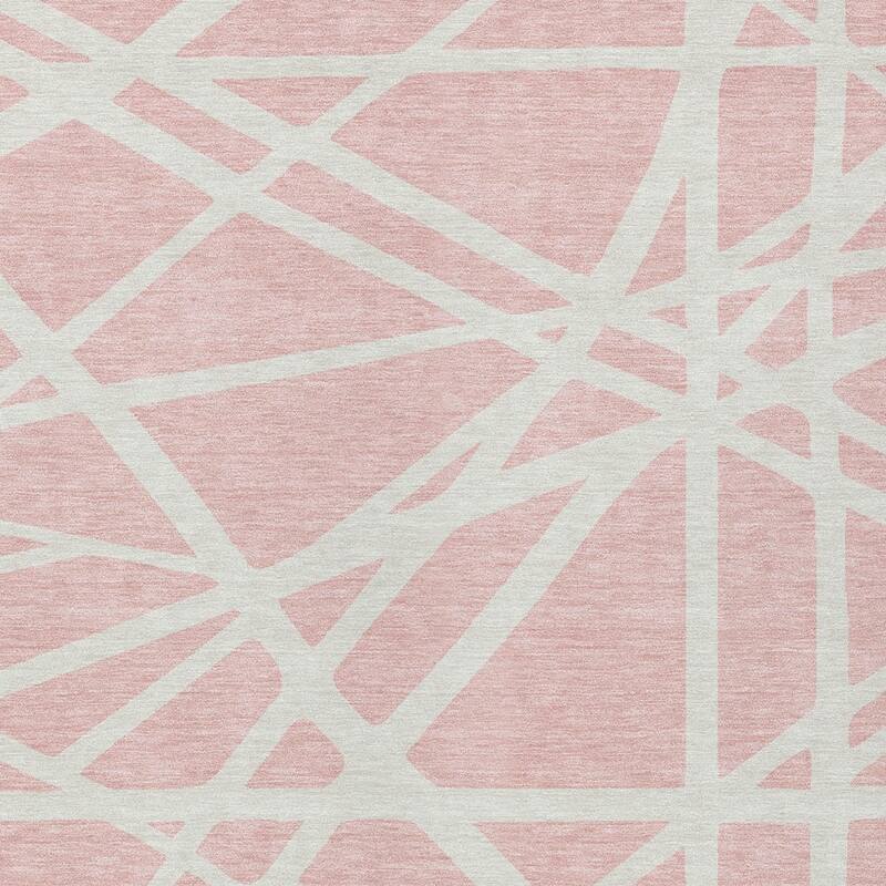 HomeRoots Geometric Transitional Rectangle Outdoor Rug