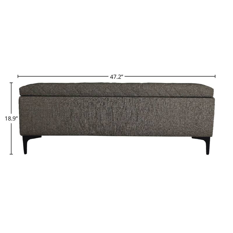 Continenta Upholstered Storage Bench