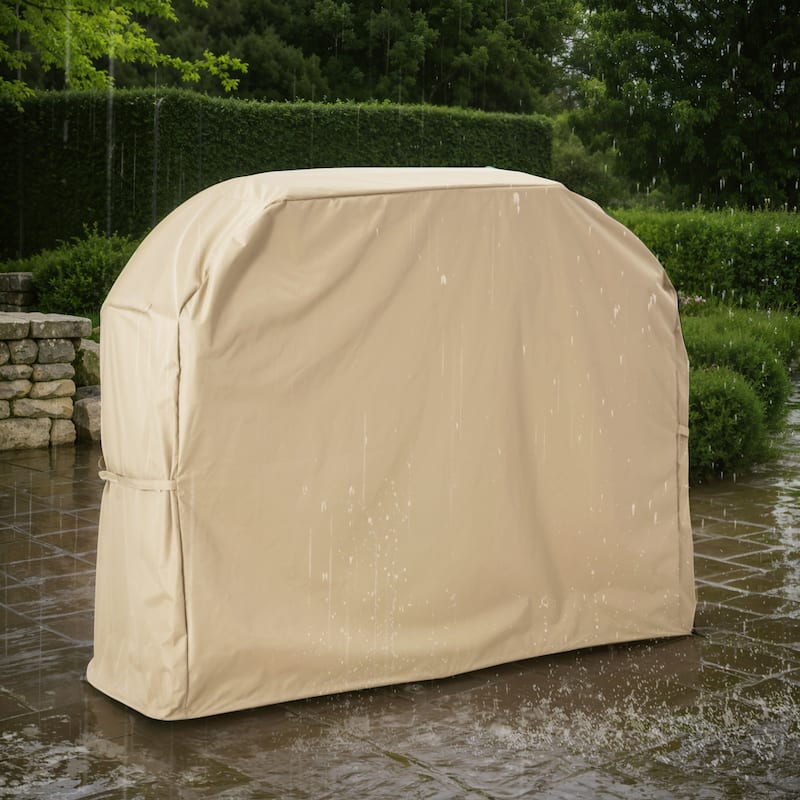 Christopher Knight Home - Apollo Heavy-Duty BBQ Grill Cover with Weather-Resistant Design for Outdoor Protection