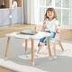 preview thumbnail 6 of 35, Costway 6-in-1 Convertible Wooden Baby Highchair Infant Feeding Chair - See Details