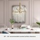 preview thumbnail 6 of 10, Hunter Gatz Ribbed Glass Chandelier - Dining Room, Kitchen Island, Entry - Glam, Contemporary, Transitional