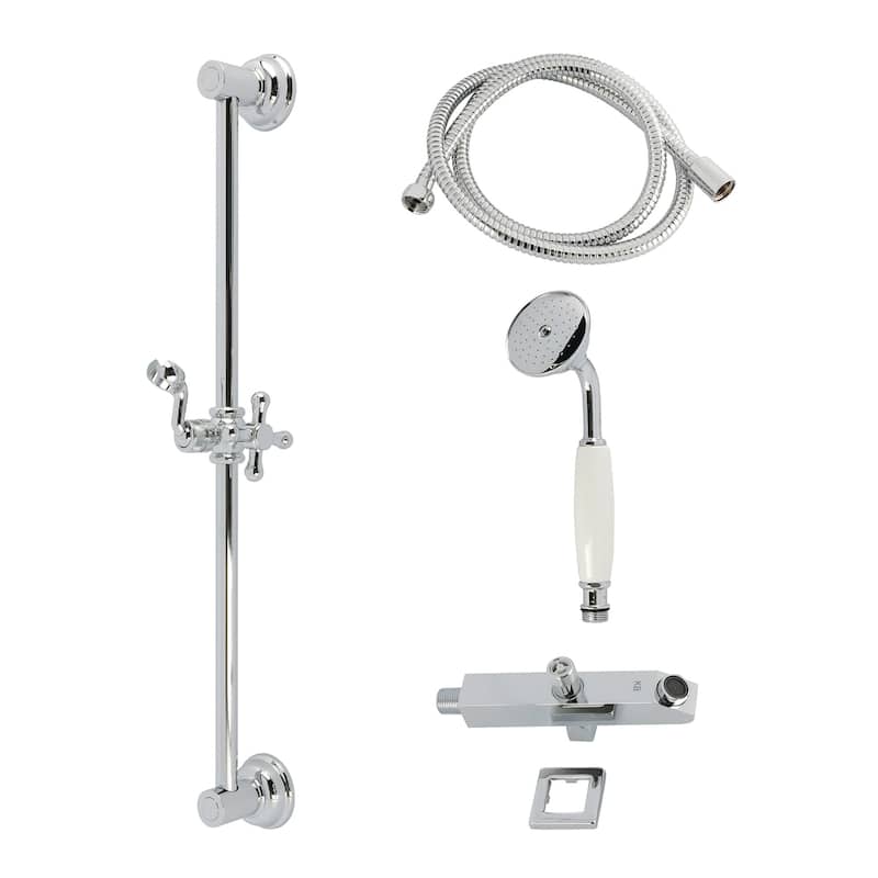 Kingston Brass KCK352.W Made to Match 1.8 GPM Single Function Hand - Polished Chrome