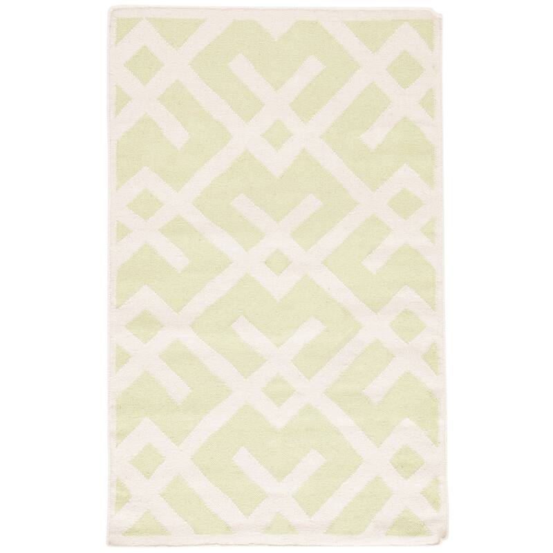 SAFAVIEH Handmade Flatweave Dhurries Eildine Modern Moroccan Wool Rug