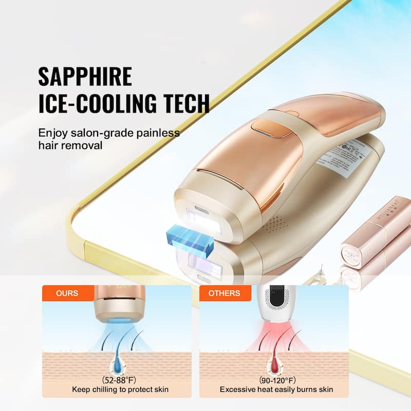 IPL Hair Removal for Legs, Armpits, Bikini Line, Whole Body