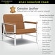preview thumbnail 11 of 12, Atlas Signature Genuine Leather Accent Chair