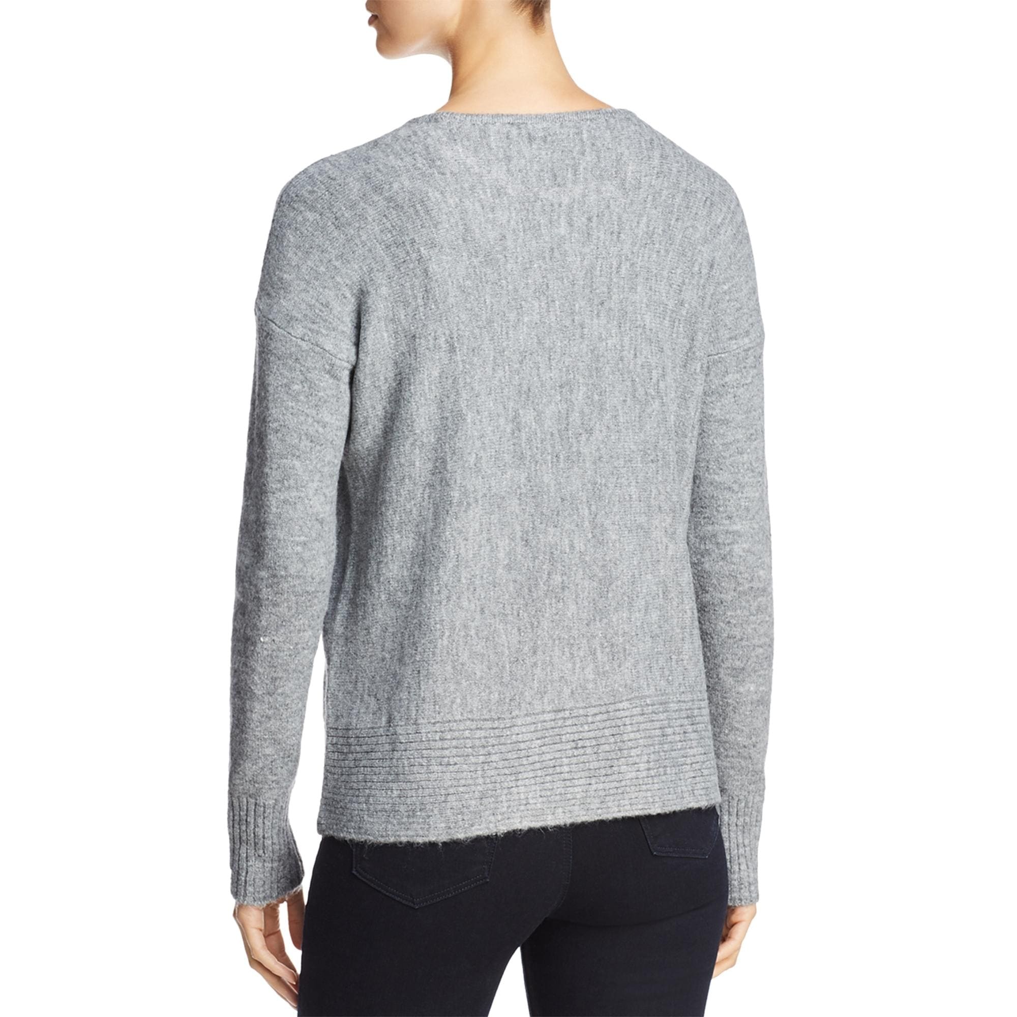 Design History Womens Distressed Lon Sleeves Pullover Sweater Top BHFO 9327