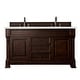 preview thumbnail 1 of 34, James Martin Vanities Brookfield 60" Double Vanity, Burnished Mahogany