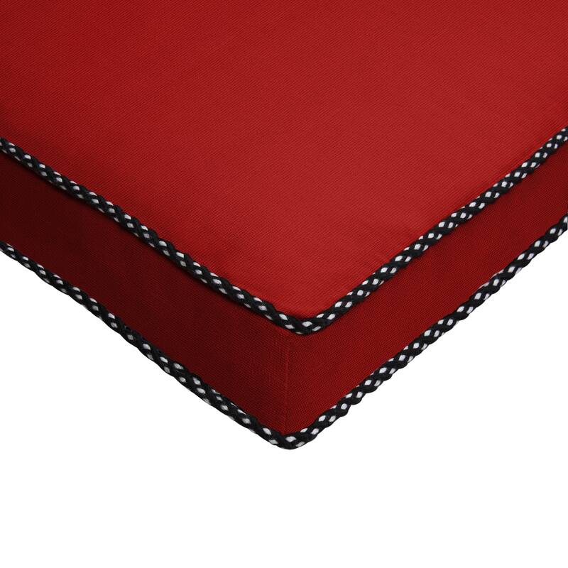 Sorra Home Sunbrella Indoor/Outdoor Braided Cord Cushion