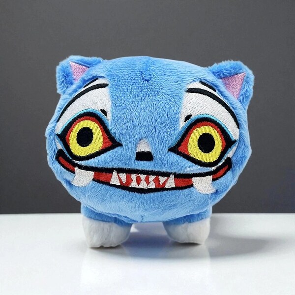 Kpop Demon Hunters Tiger Derpy Plush Animals Throw Pillows - On