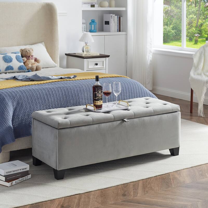 Modern Ottoman for Living Room Bedroom