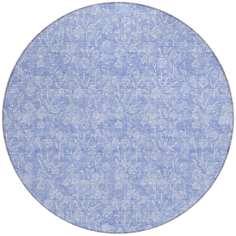 HomeRoots Floral Transitional Rectangle Outdoor Rug
