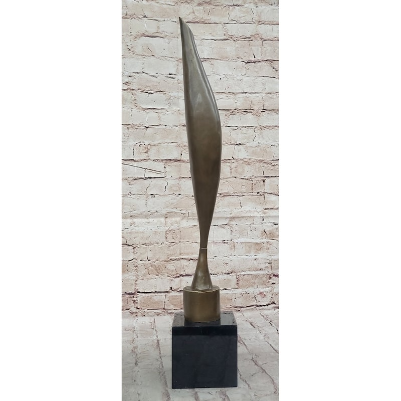 Bird In Space 1923 - Abstract Bronze Sculpture Statue By Constantin Brancusi
