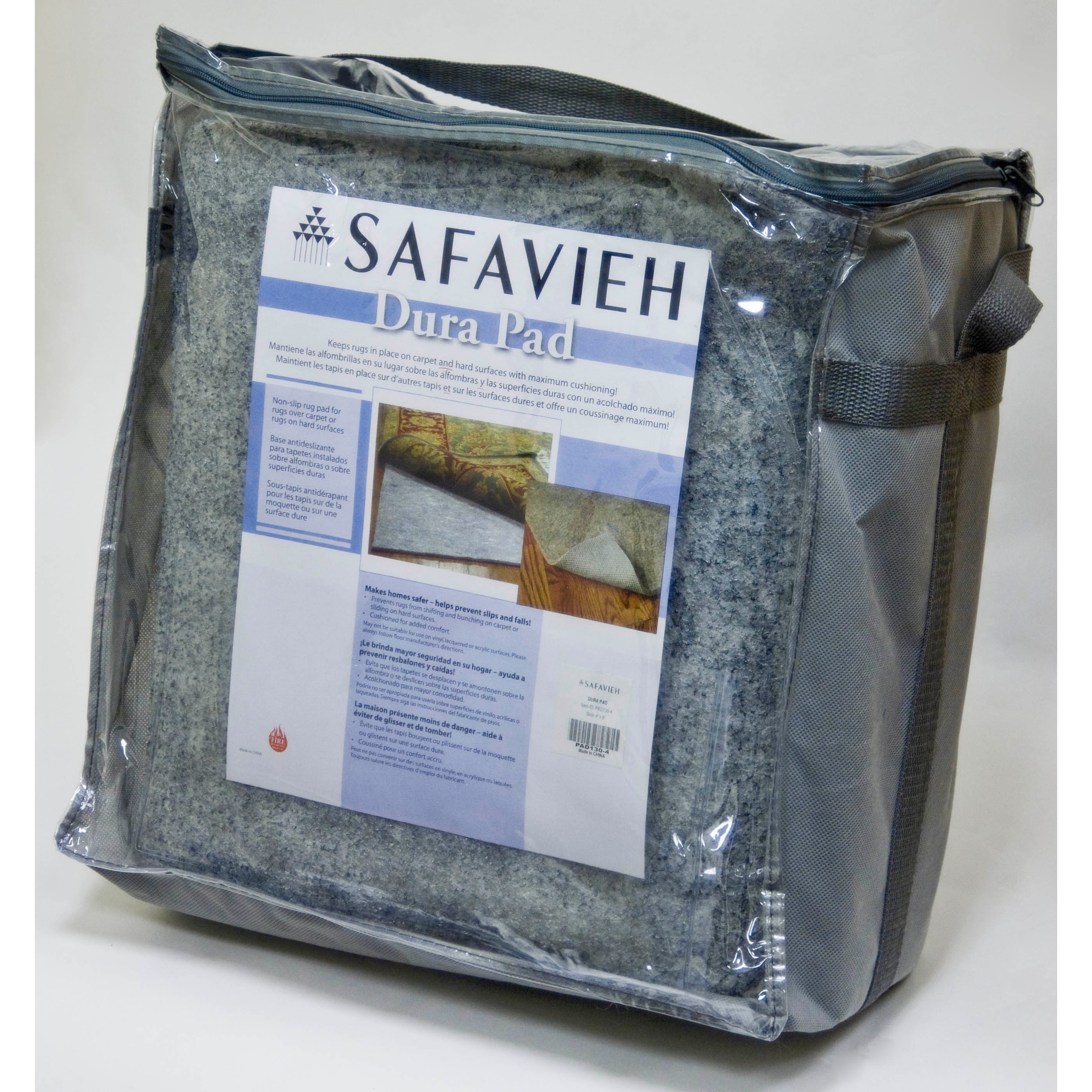 Safavieh Durable Hard Surface and Carpet Non-Slip Rug Pad