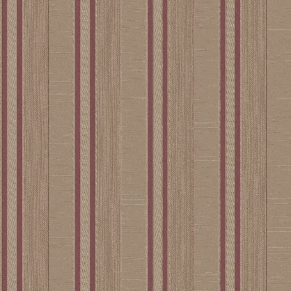 Galerie Wallcoverings Palazzo 2 Collection Silky Stripe Vinyl on Non-woven Matte Wallpaper Roll
