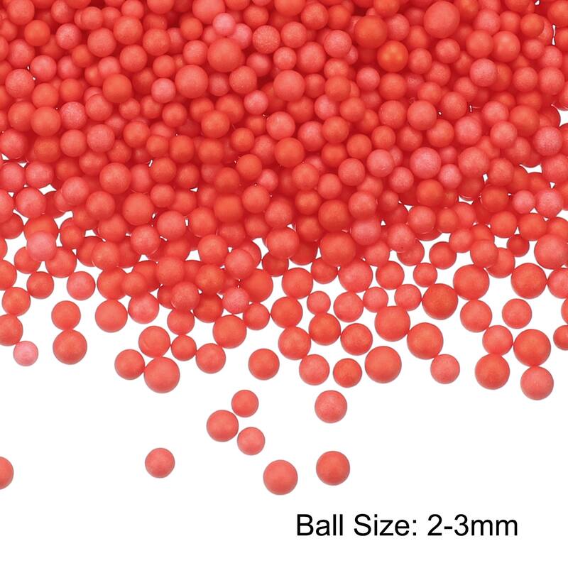 Foam Beads Foam Balls for DIY Craft Decoration, 1 Pack Approx 8000pcs
