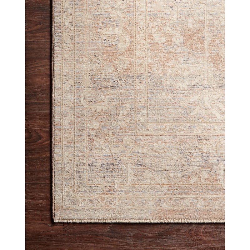 Alexander Home Artysan Vintage Distressed Transitional Area Rug