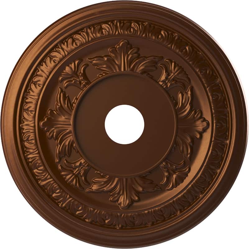 3 1/2" Inside Diameter - Baltimore Thermoformed PVC Ceiling Medallion